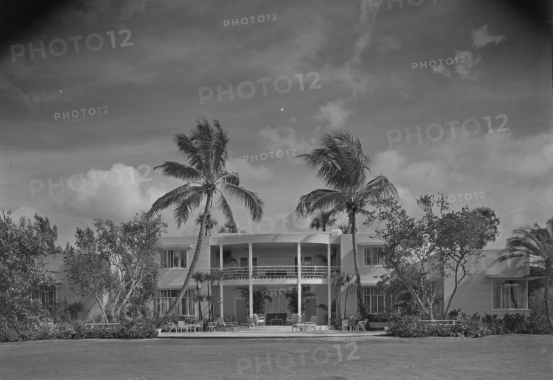 Charles S. Payson, residence in Hobe Sound, Florida, 1940. Creator: Gottscho-Schleisner, Inc.