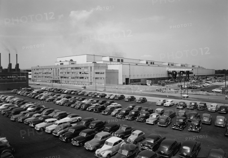 General Electric turbine plant, Schenectady, New York, 1949. Creator: Gottscho-Schleisner, Inc.