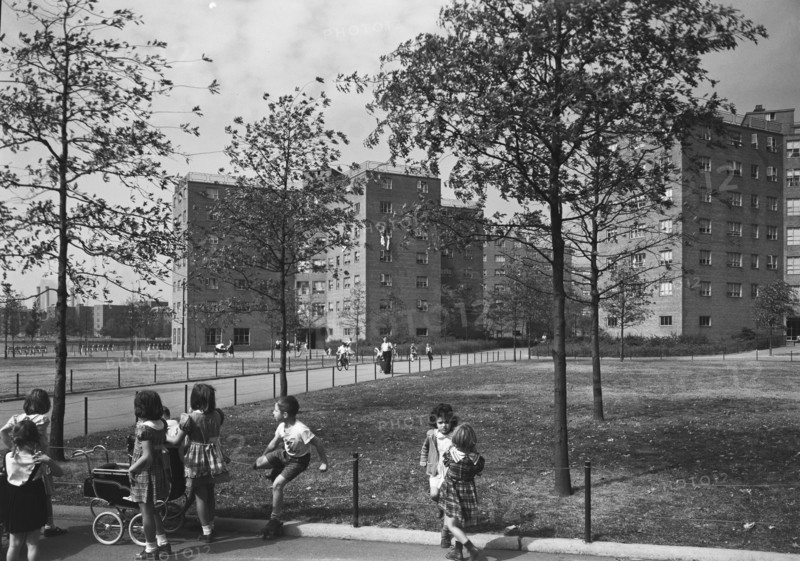 Astoria Houses, 1951. Creator: Gottscho-Schleisner, Inc.