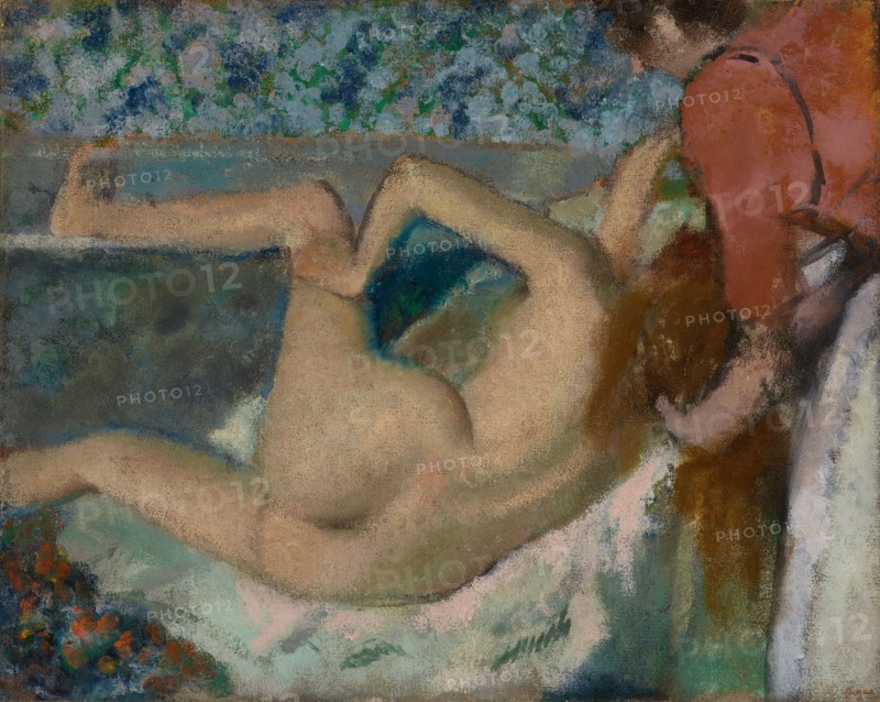 After the Bath, about 1895. Creator: Edgar Degas.