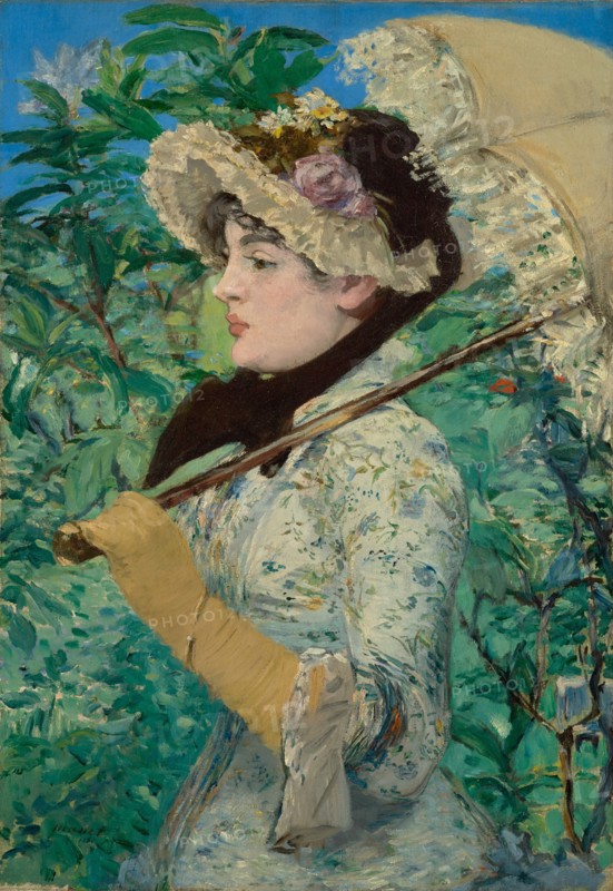 Jeanne (Spring), 1881. Creator: Edouard Manet.