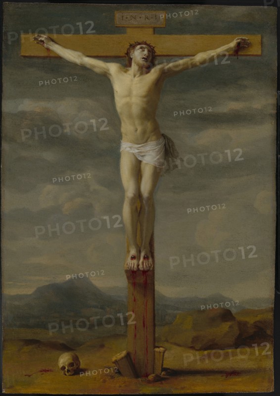 Crucifixion, about 1650-1655. Creator: Eustache Le Sueur.