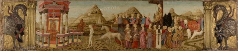 Triumph of Chastity, mid-1460s. Creator: Francesco di Giorgio Martini.