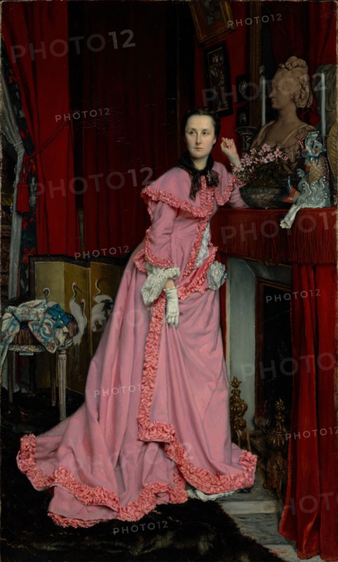 Portrait of the Marquise de Miramon, née Thérèse Feuillant, 1866. Creator: James Tissot.