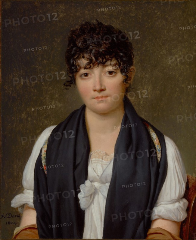 Portrait of Suzanne Le Peletier de Saint-Fargeau, 1804. Creator: Jacques-Louis David.
