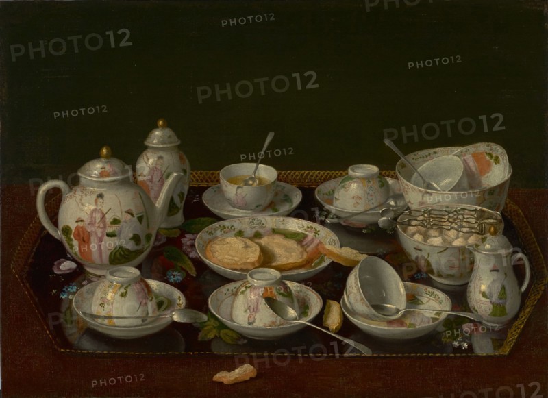 Still Life: Tea Set, about 1781-1783. Creator: Jean-Etienne Liotard.