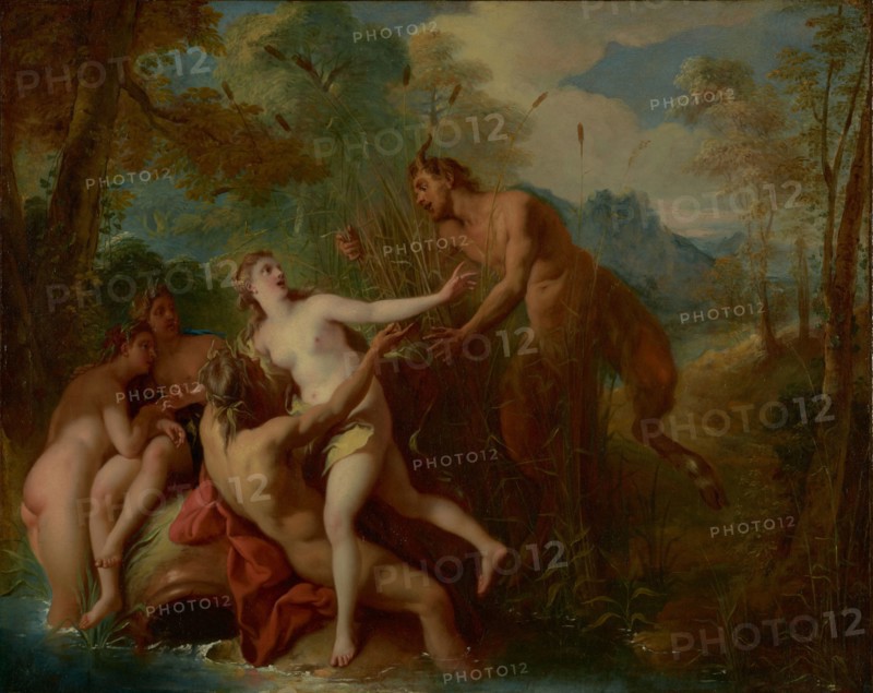 Pan and Syrinx, 1722-1724. Creator: Jean Francois de Troy.