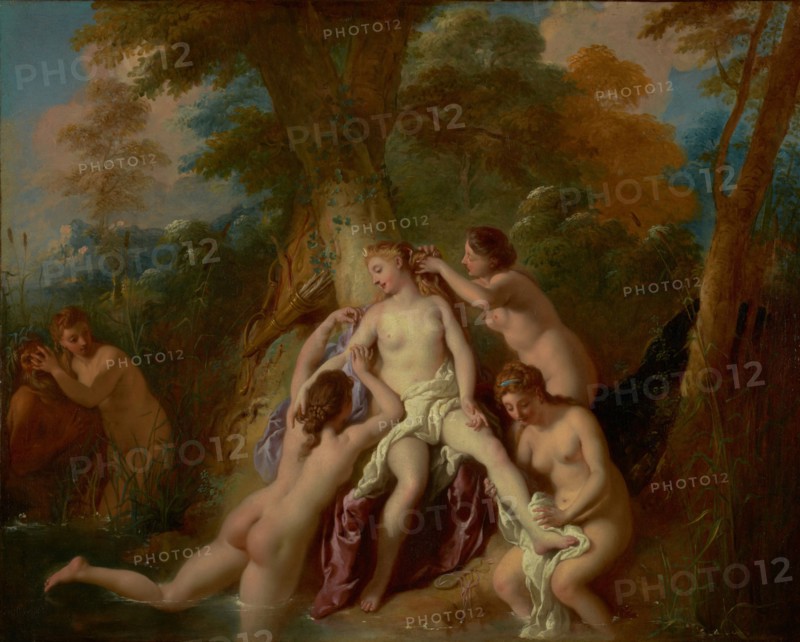 Diana and Her Nymphs Bathing, 1722-1724. Creator: Jean Francois de Troy.