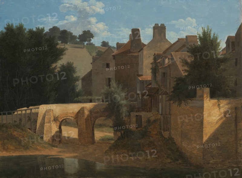 View in the Île-de-France, about 1810-1813. Creator: Jean-Victor Bertin.