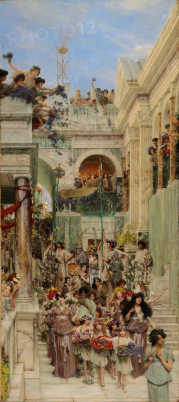 Spring, 1894. Creator: Sir Lawrence Alma-Tadema.