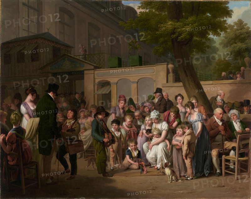 Entrance to the Jardin Turc, 1812. Creator: Louis Leopold Boilly.