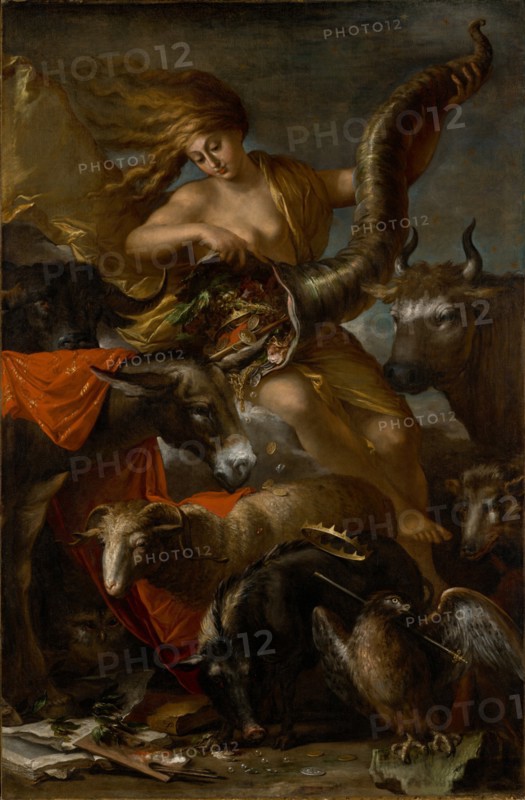 Allegory of Fortune, about 1658-1659. Creator: Salvator Rosa.