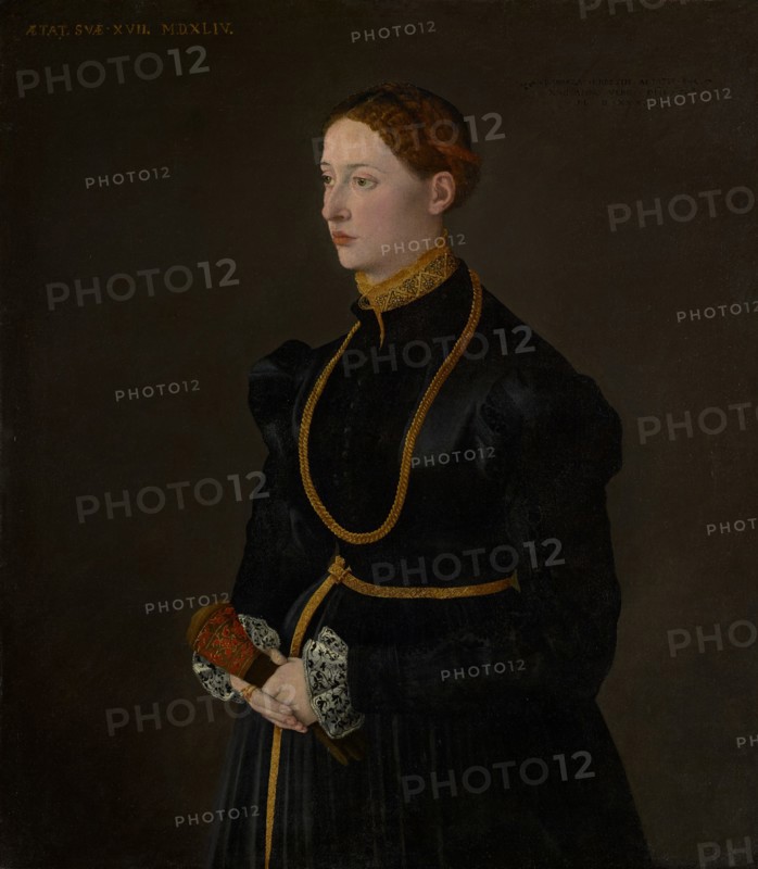 Portrait of Barbara Kressin, 1544. Creator: Unknown.