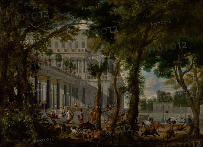 Ulysses at the Palace of Circe, 1667. Creators: Wilhelm Schubert van Ehrenberg, Carl Borromaus Andreas Ruthart.
