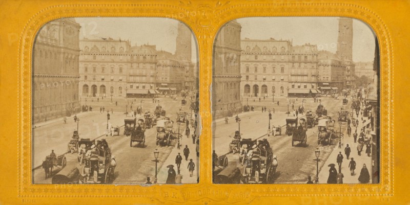 Rue de Rivoli, Paris, 1860s. Creator: Adolphe Block.