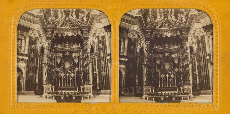 St. Pierre, Rome, 1860s. Creator: Adolphe Block.