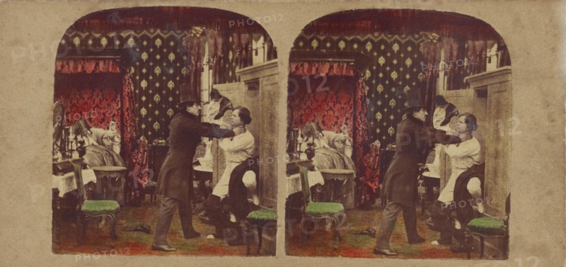 The Gallant Surprised., about 1860. Creator: Edward Anthony.
