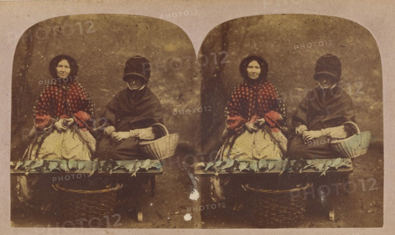 The Fish Mongers, about 1860. Creator: SE Poulton.