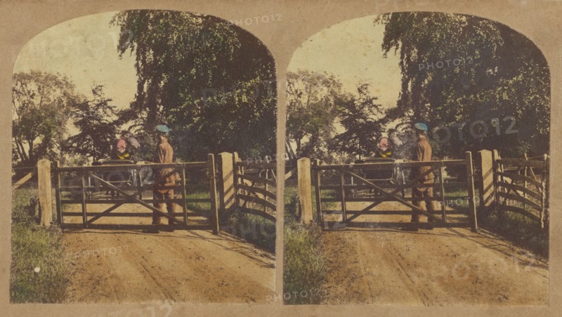 Park Scene., 1857-1859. Creator: William Morris Grundy.
