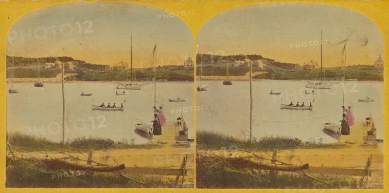 The Regatta., about 1865. Creator: Benjamin West Kilburn.