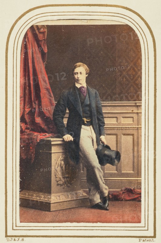 H.R.H. Prince of Wales, June 6, 1861. Creator: Camille Silvy.