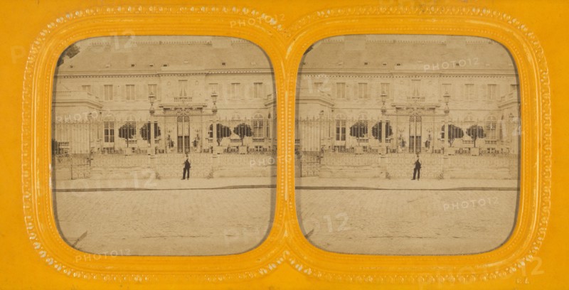 Large building at Amiens, France, 1860s. Creator: E Lamy.