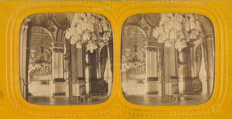 Gd Salon hotel de ville, 1860s. Creator: E Lamy.