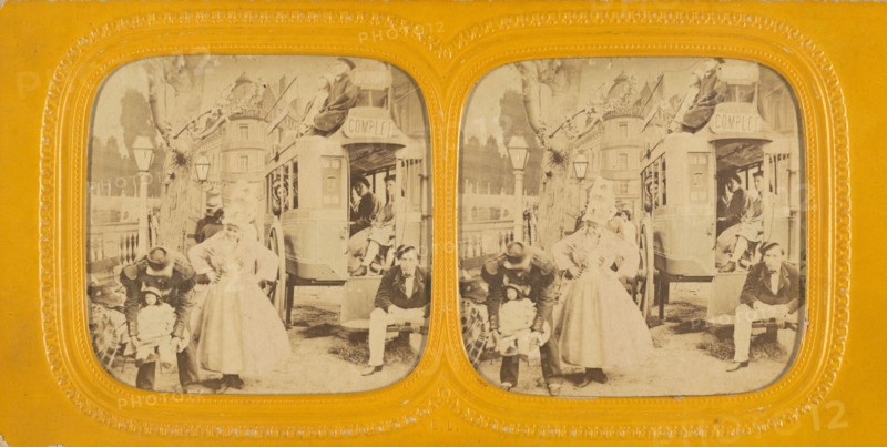Scene of an unidentified play, about 1868. Creator: E Lamy.