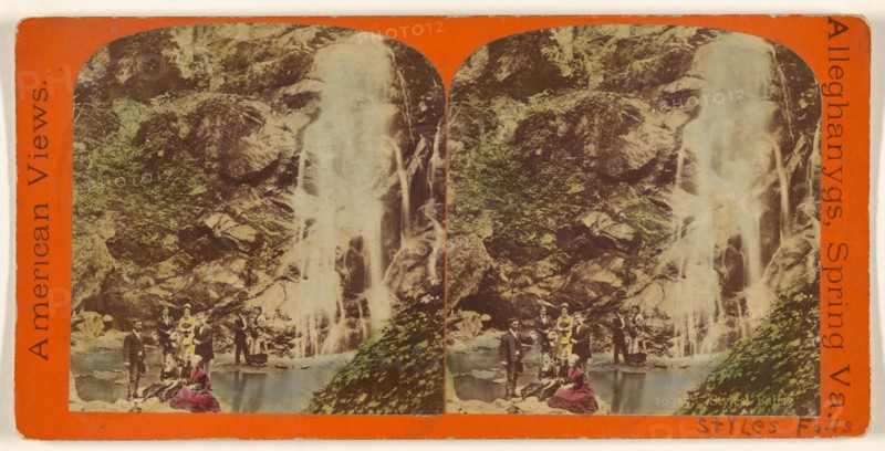 Styles Fall. Alleghany Springs, Va., about 1865-1875. Creator: E. & H.T. Anthony.