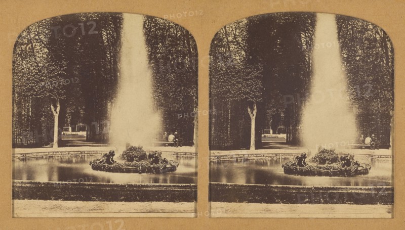 Reine des Fleurs. (Parc de Versailles), 1855-1865. Creator: F. Grau.