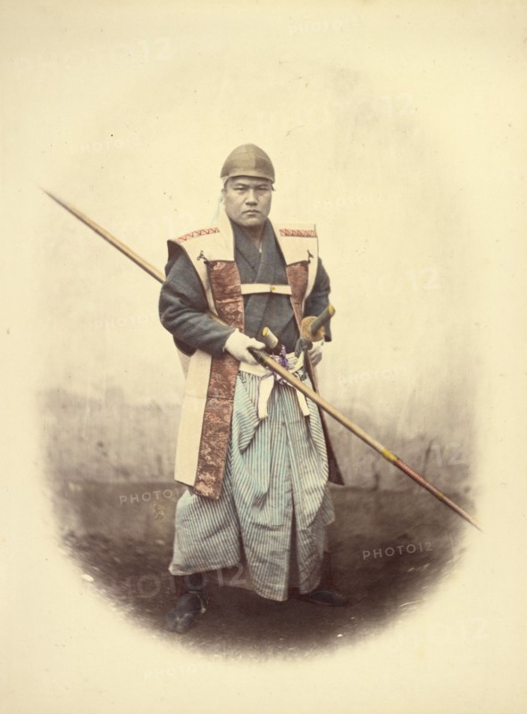 Spear-Men or Lancers, 1866-1867. Creator: Felice Beato.