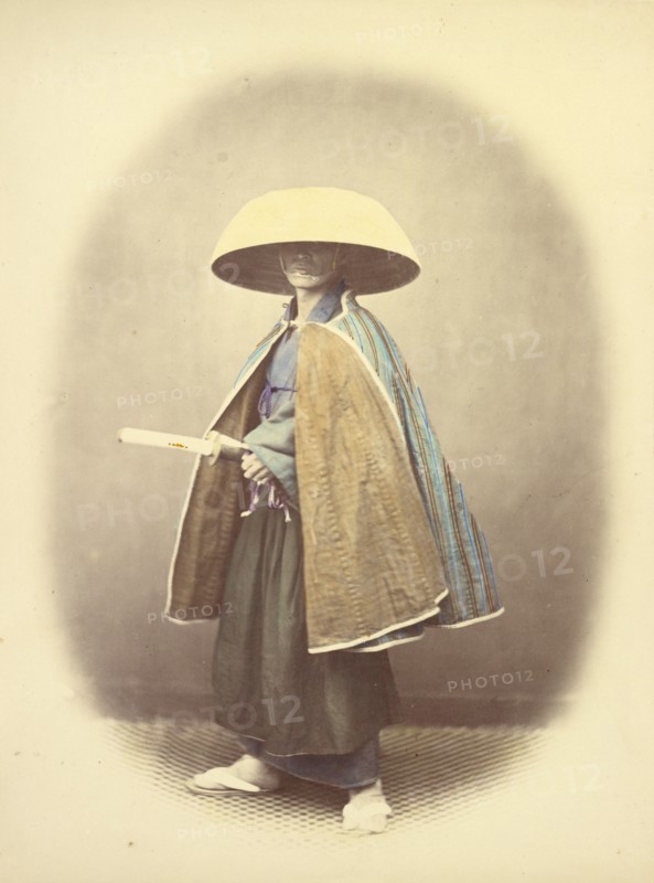 Priest Travelling, 1866-1867. Creator: Felice Beato.