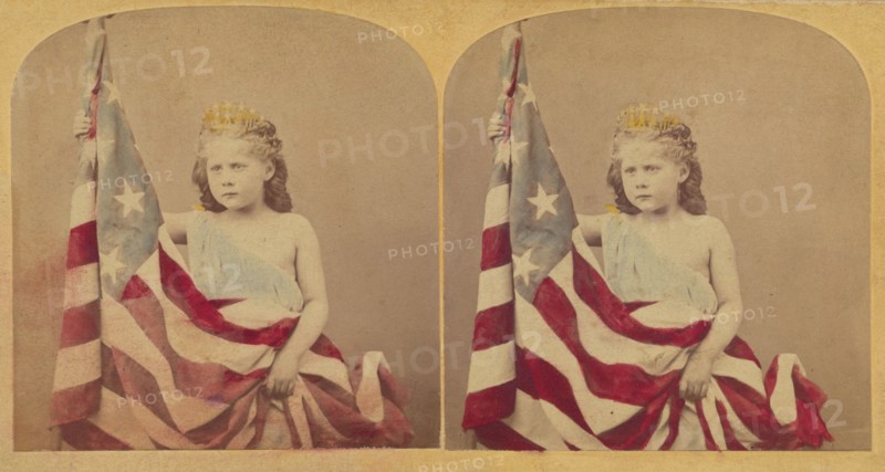 Columbia., 1873. Creator: F. G. Weller.