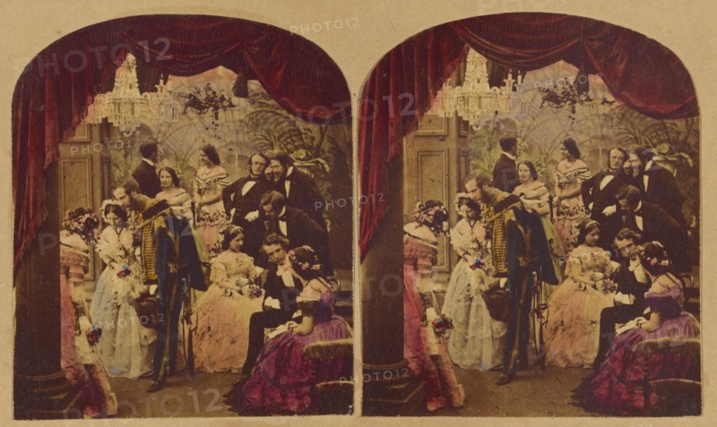 The Ball Room, about 1857. Creators: London Stereoscopic & Photographic Co, Joseph John Elliott.