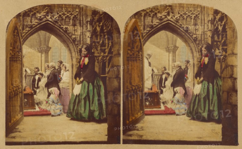 Broken Vows, about 1857. Creators: London Stereoscopic & Photographic Co, Joseph John Elliott.