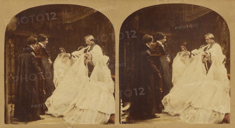 The Confirmation, about 1860. Creator: London Stereoscopic & Photographic Co.