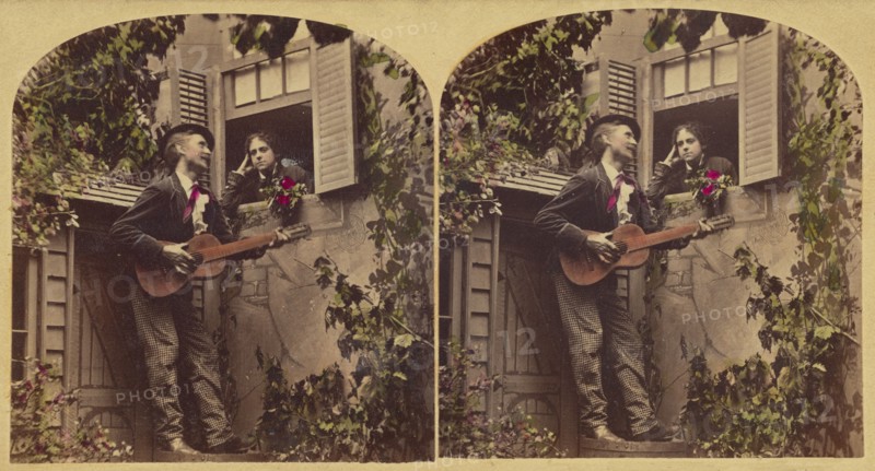 Making a favorable impression., 1881. Creator: L. Melander & Bro.