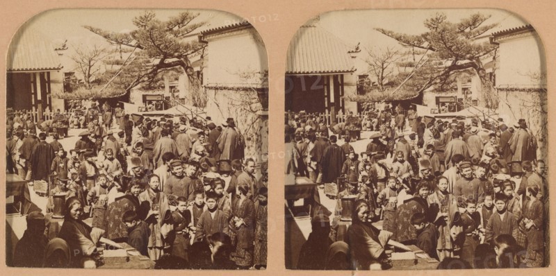 Everyday life in Japan., 1901. Creator: RY Young.