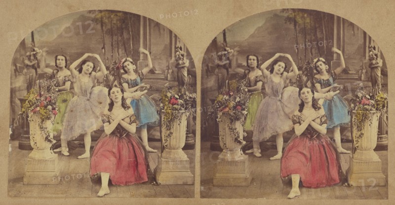 Pets of the Ballet., about 1865. Creator: Unknown.