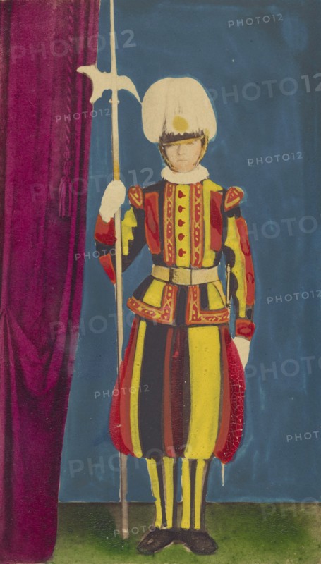 Papal Swiss Guard, 1865-1875. Creator: Unknown.
