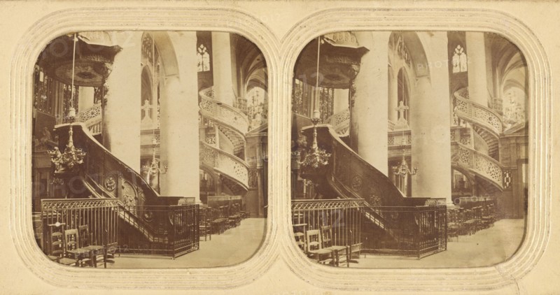 Paris. St. Etienne du Mont., about 1860. Creator: Unknown.