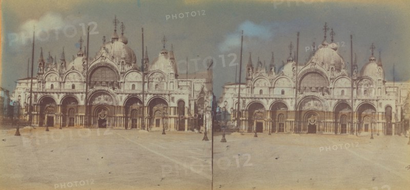 S. Marco/St. Marks Church, Venice, about 1865. Creator: Unknown.
