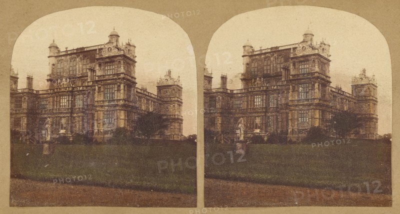 Wollaton Hall, Near Nottingham. The Seat of The Right Honourable Lord Middleton, about 1860. Creator: W. Woodward.