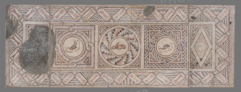 Mosaic Floor with Animals (7), about A.D. 400. Creator: Unknown.