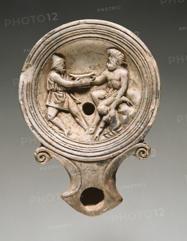 Lamp, 1st-4th century A.D. Creator: Unknown.