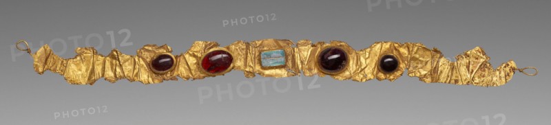 Diadem with Inlays, 50-25 B.C. Creator: Unknown.