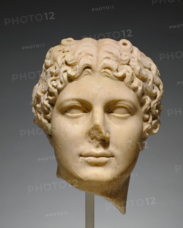 Portrait Head of Agrippina the Younger, about A.D. 50. Creator: Unknown.