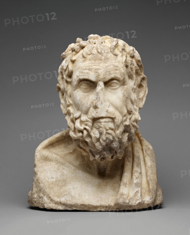 Herm Bust of a Greek Philosopher, late 1st century A.D. Creator: Unknown.