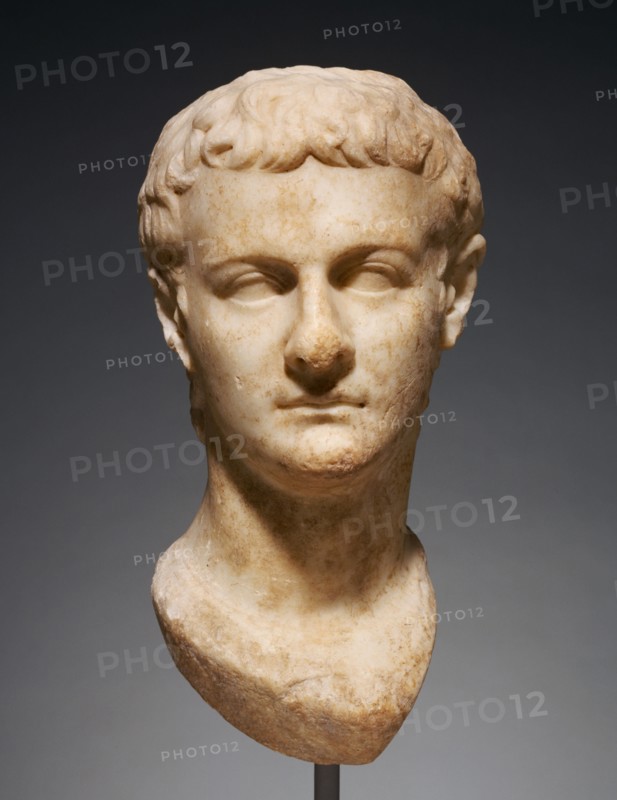 Portrait Head of Caligula, A.D. 37-41. Creator: Unknown.