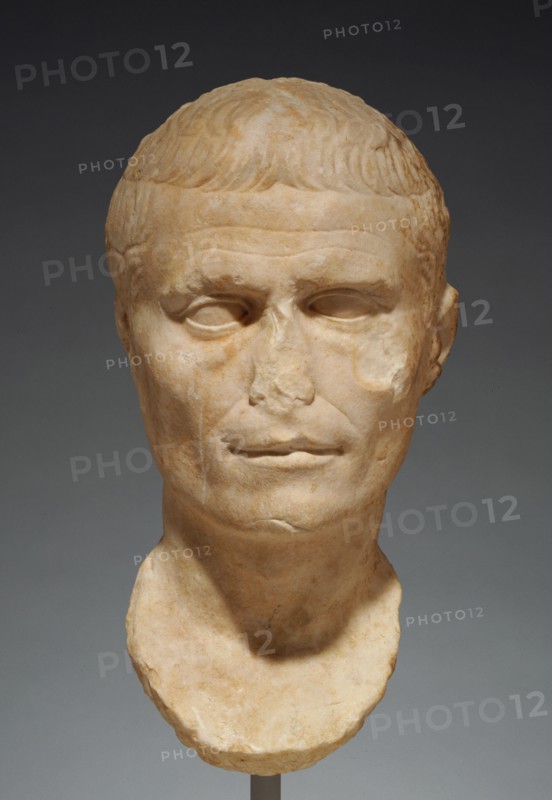 Portrait of Julius Caesar, 1st century B.C.-1st century A.D. Creator: Unknown.
